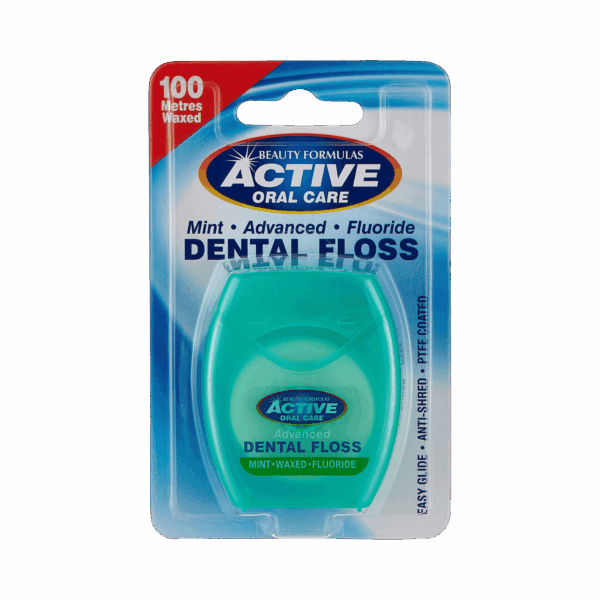 BEAUTY FORMULA-FLOSS-100mtrs-CN-M/W-MINT WAXED FLOURIDE