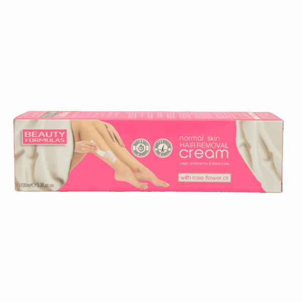 BEAUTY FORMULA-HAIR REMOVER-100ml-CN-W-NORMAL SKIN WITH ROSE FLOWER OIL