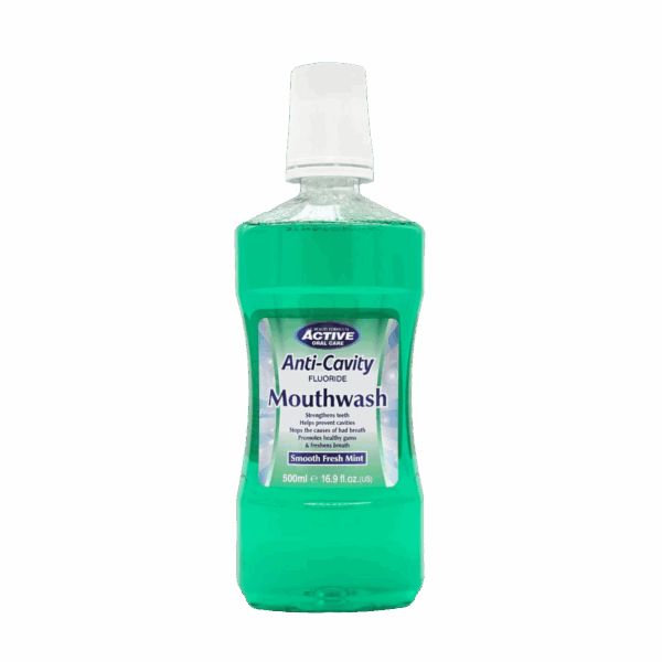 BEAUTY FORMULA-MOUTH WASH-500ml-GB-M/W-ANTI CAVITY SMOOTH FRESH MINT