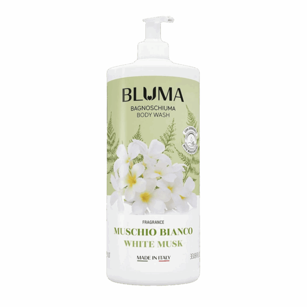 BLUMA-BODY WASH-1.2l-IT-W-MUSCHIO BIANCO (PUMP)