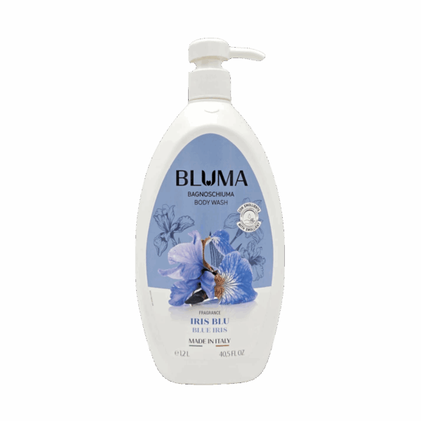 BLUMA-BODY WASH-1l-IT-W-IRIS BLU (PUMP)