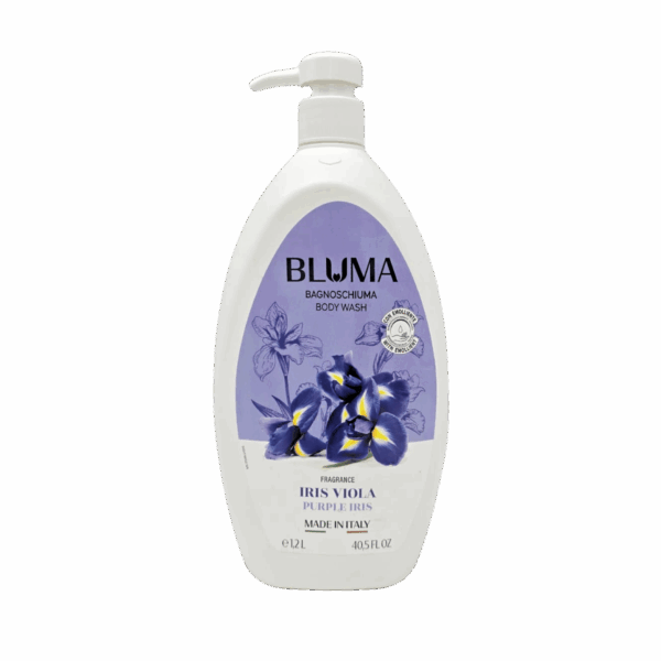 BLUMA-BODY WASH-1l-IT-W-IRIS VIOLA (PUMP)