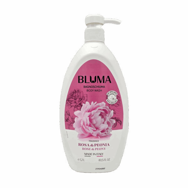 BLUMA-BODY WASH-1l-IT-W-ROSA & PEONIA (PUMP)
