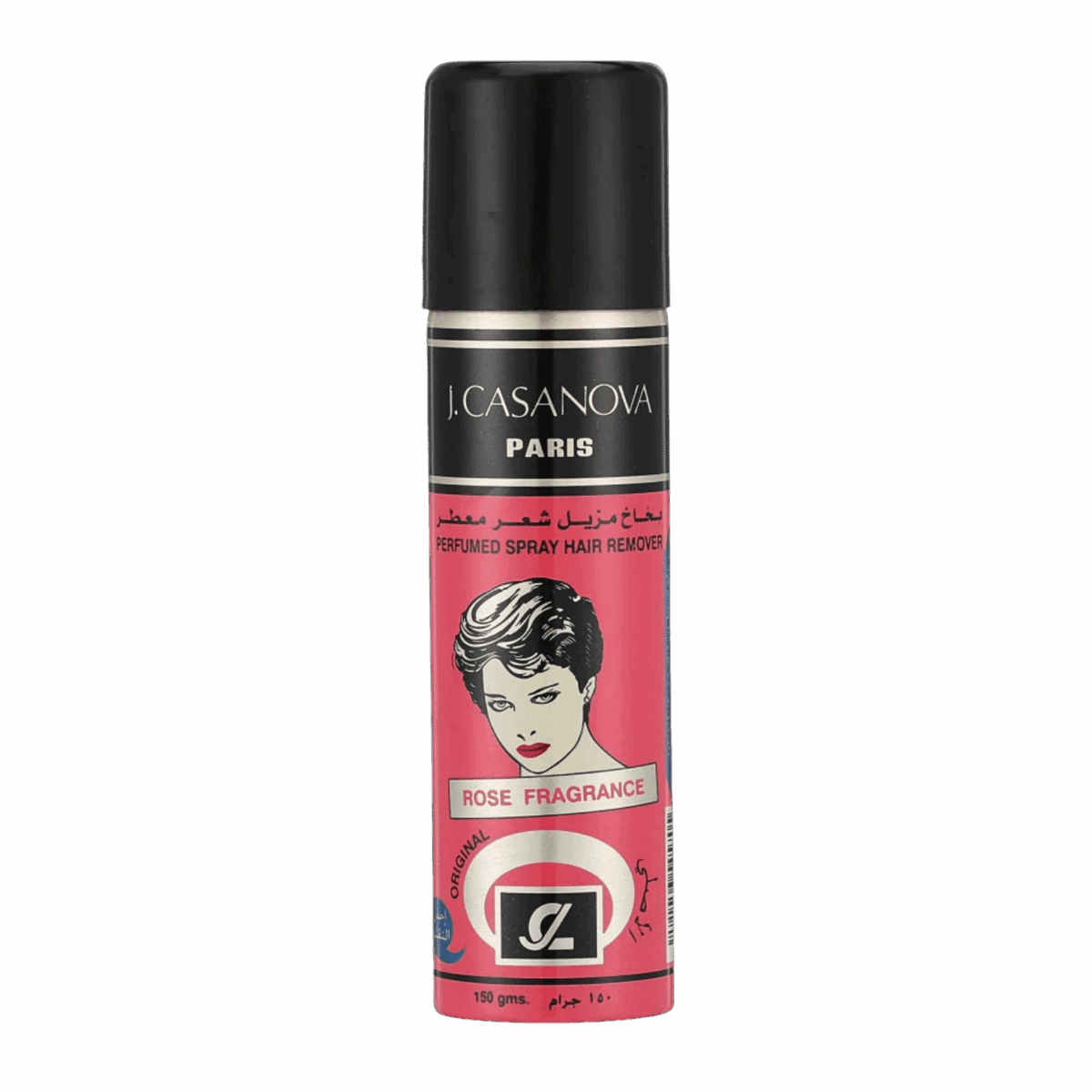 CASANOVA-HAIR REMOVER-150ml-SA-W-ROSE FRAGRANCE (SPRAY) - Image 1