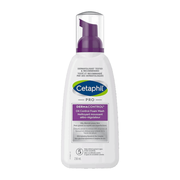 CETAPHIL-FACE WASH-236ml-CA-W-DERAMCONTROL OIL CONTROL FOAM WASH
