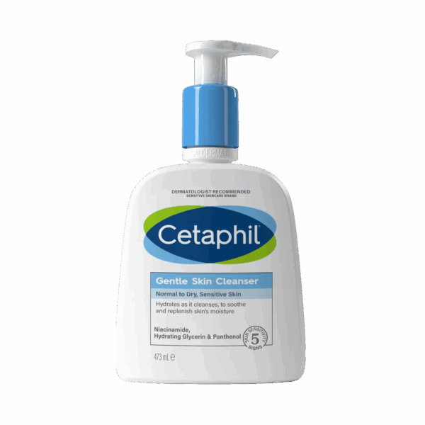 CETAPHIL-FACE WASH-473ml-CA-W-GENTLE SKIN CLEANSER (PUMP)