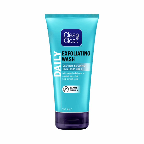 CLEAN & CLEAR-FACE WASH-150ml-FR-W-DAILY EXFOLIATING WASH