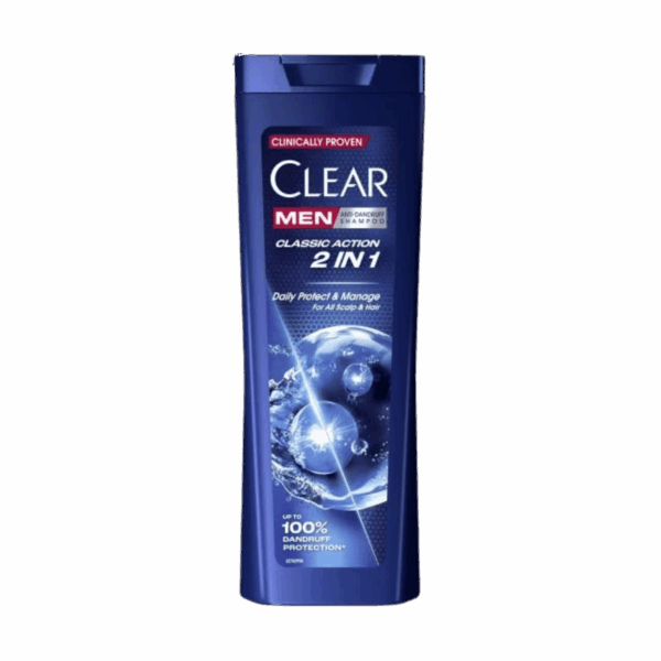 CLEAR-SHAMPOO-360ml-PL-M-CLASSIC ACTION 2 IN 1