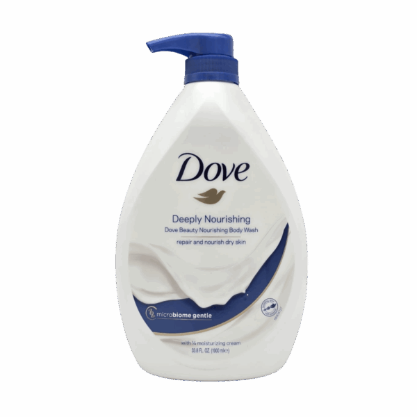 DOVE-BODY WASH-1l-CN-W-DEEPLY NOURISHING (PUMP)