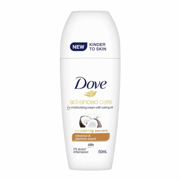 DOVE-DEO ROLL ON-50ml-PH-W-COCONUT & JASMINE SCENT