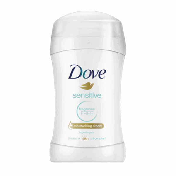 DOVE-DEO STICK-40g-PH-W-SENSITIVE FRAGRANCE FREE