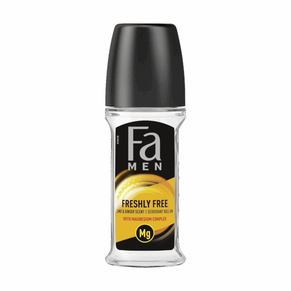 FA-DEO ROLL ON-50ml-AE-M-LIME & GINGER SCENT