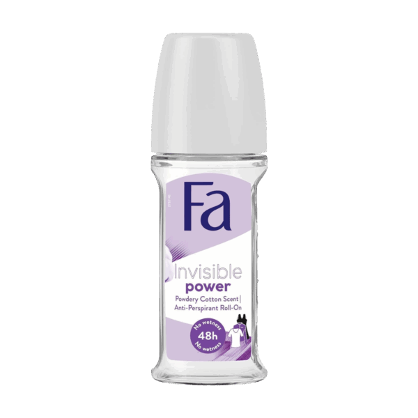 FA-DEO ROLL ON-50ml-AE-W-INVISIBLE POWER