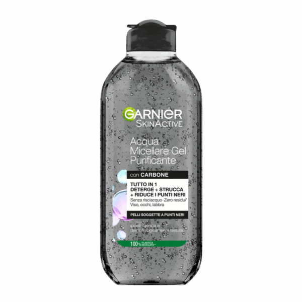 GARNIER-FACE MICELLAR-400ml-FR-W-MICELLAR GEL PURIFICANTE CON CARBONE