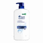 H & S-SHAMPOO-1l-MX-W-LIMPIEZA RENOVADORA (PUMP)