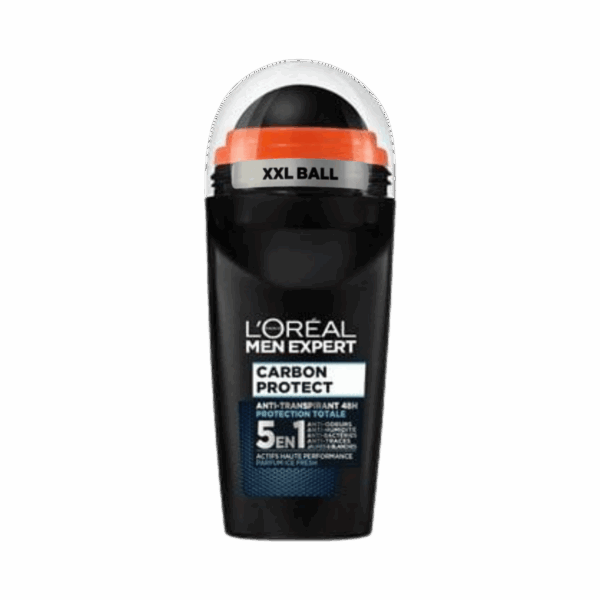 LOREAL-DEO ROLL ON-50ml-FR-M-CARBON PROTECT 5 IN 1