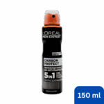 LOREAL-DEO SPRAY-150ml-FR-M-CARBON PROTECT 5 IN 1