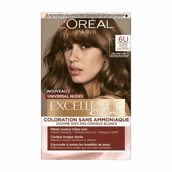 LOREAL-HAIR COLOR-kit-FR-W-6U BLOND FONCE UNIVERSAL