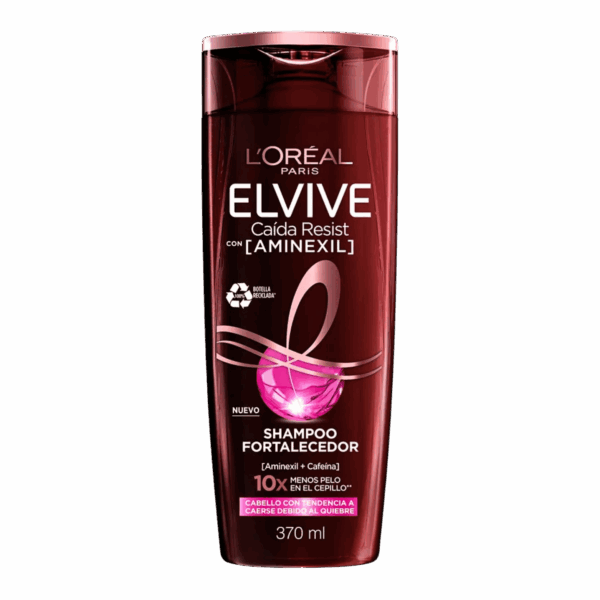 LOREAL-SHAMPOO-370ml-MX-W-ELVIVE CAIDA RESIST CON AMINEXIL