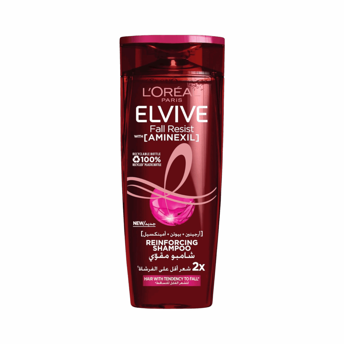 LOREAL-SHAMPOO-400ml-EG-W-ELVIVE FALL RESIST WITH AMINEXIL (ARABIC) - Image 1