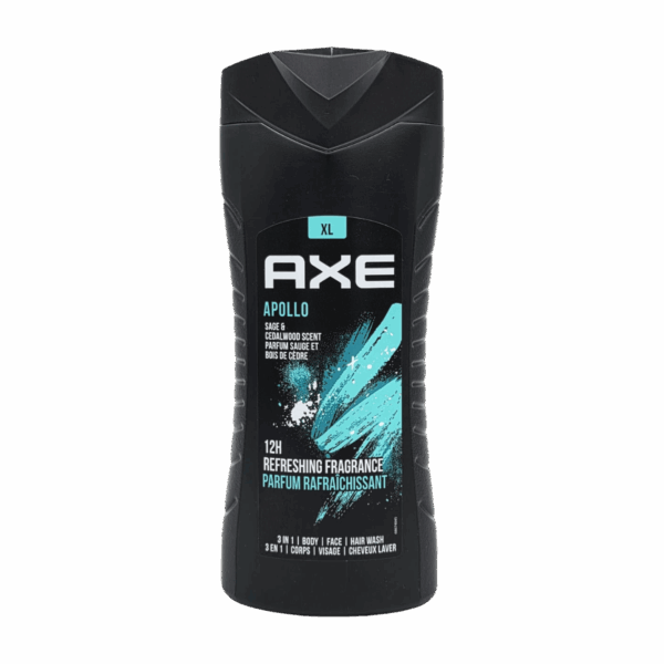 AXE-BODY WASH-400ml-DE-M-APOLLO
