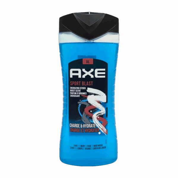 AXE-BODY WASH-400ml-DE-M-SPORT BLAST