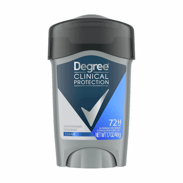 DEGREE-DEO STICK-48g-CA-M-CLINICAL PROTECTION CLEAN