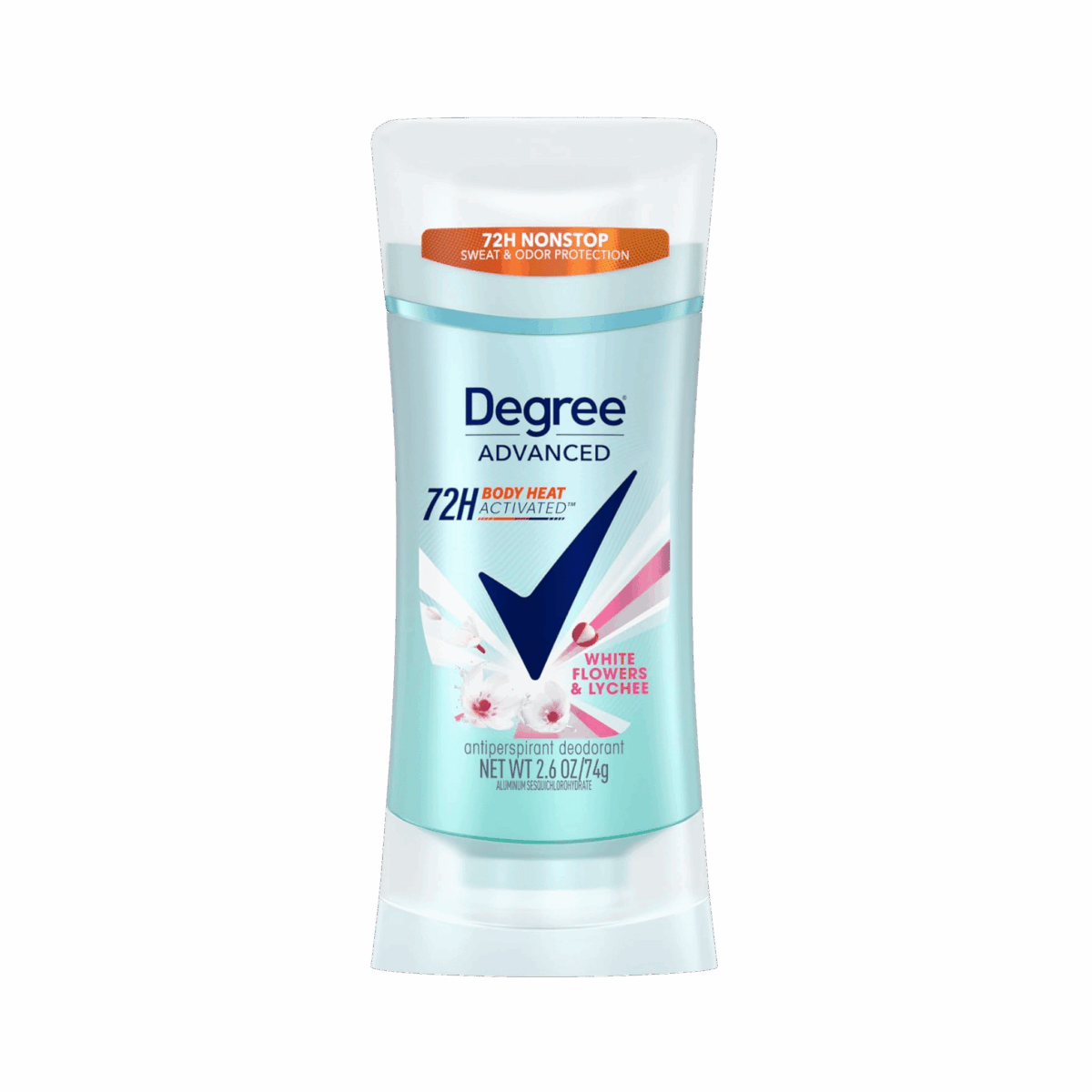 DEGREE-DEO STICK-74g-US-W-WHITE FLOWERS & LYCHEE - Image 1