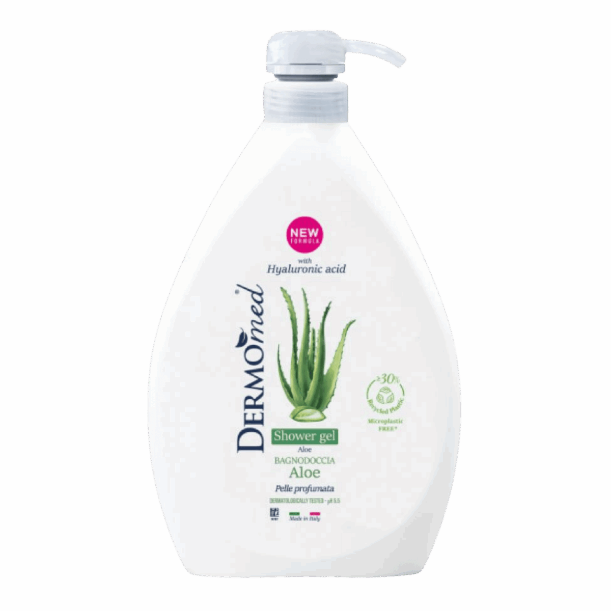 DERMOMED-BODY WASH-1l-IT-W-ALOE (PUMP) - Image 1