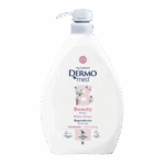 DERMOMED-BODY WASH-1l-IT-W-BEAUTY WHITE FLOWER (PUMP)