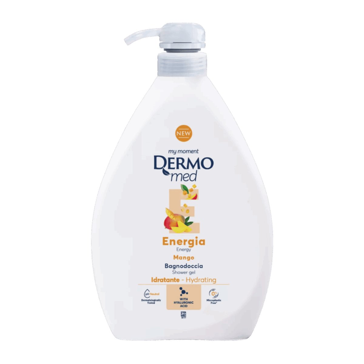 DERMOMED-BODY WASH-1l-IT-W-ENERGIA MANGO (PUMP) - Image 1