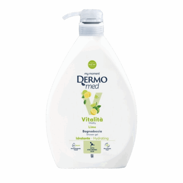 DERMOMED-BODY WASH-1l-IT-W-VITALITA LIME (PUMP)