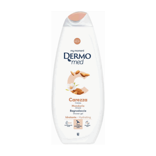 DERMOMED-BODY WASH-750ml-IT-W-CAREZZA MANDORLA