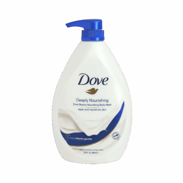 DOVE-BODY WASH-1l-IN-M/W-DEEPLY NOURISHING (PUMP)