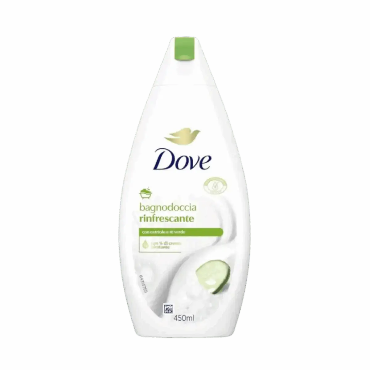 DOVE-BODY WASH-450ml-IT-W-RINFRESCANTE - Image 1