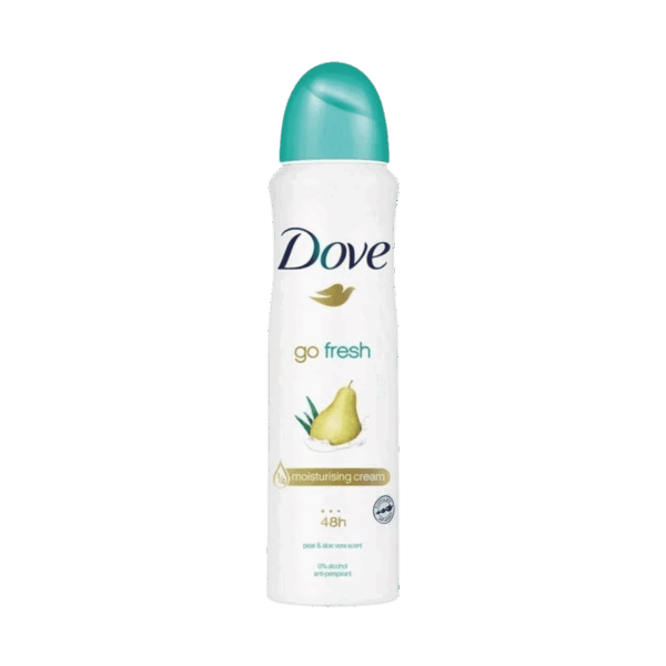 DOVE-DEO SPRAY-250ml-IN-W-PEAR & ALOE VERA SCENT (1X24PCS)