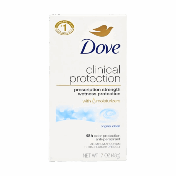 DOVE-DEO STICK-48g-US-W-CLINICAL PROTECTION ORIGINAL CLEAN