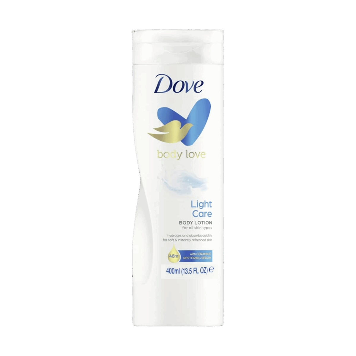DOVE-LOTION-400ml-IN-W-LIGHT CARE - Image 1