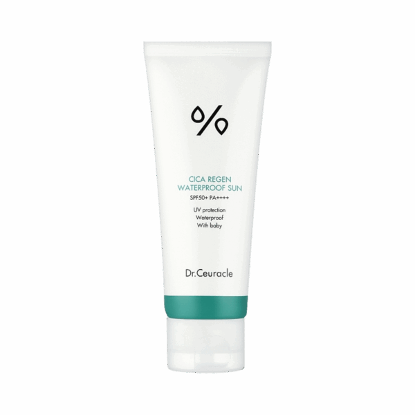 DR. CEURACLE -CREAM-100ml-KR-W-CICA REGEN WATERPROOF SUN SPF50+