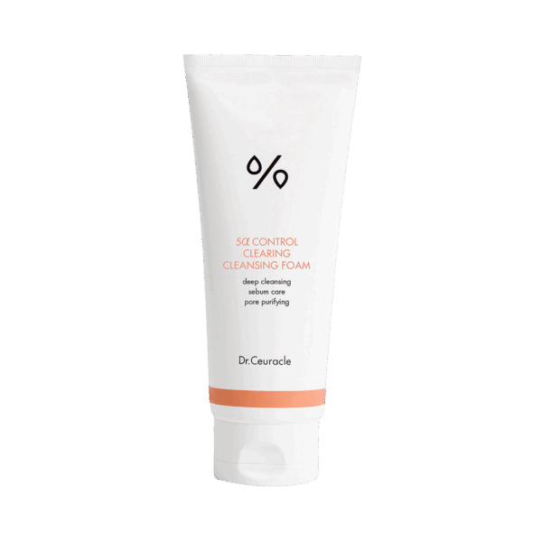 DR. CEURACLE -FACE WASH-200ml-KR-W-5A CONTROL CLEARING CLEANSING FOAM