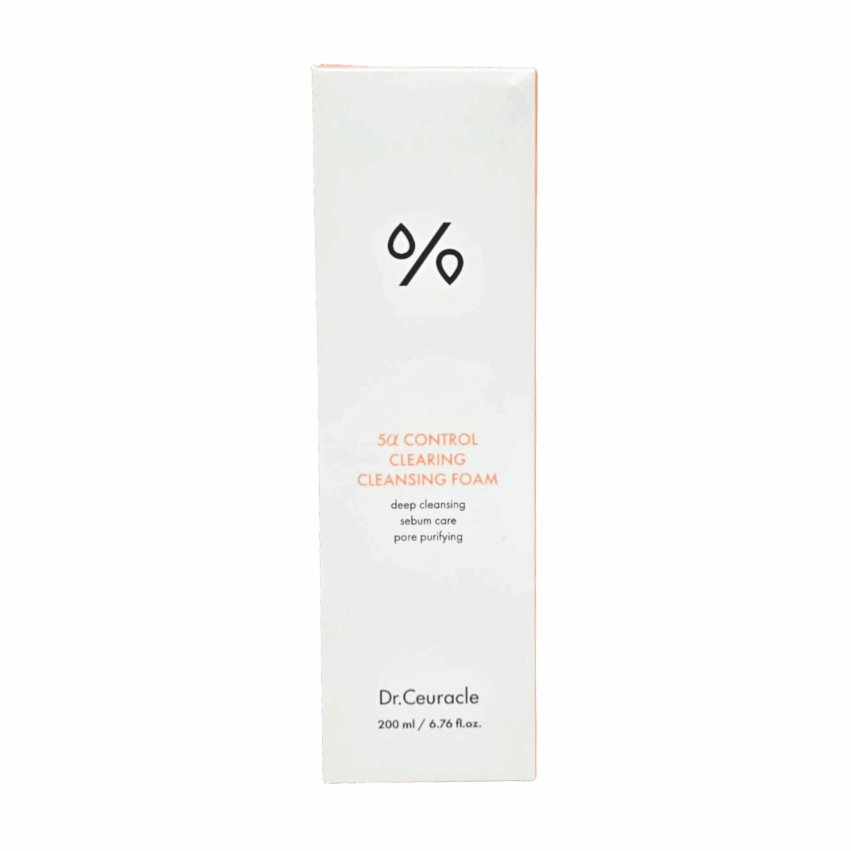 DR. CEURACLE -FACE WASH-200ml-KR-W-5A CONTROL CLEARING CLEANSING FOAM - Image 2