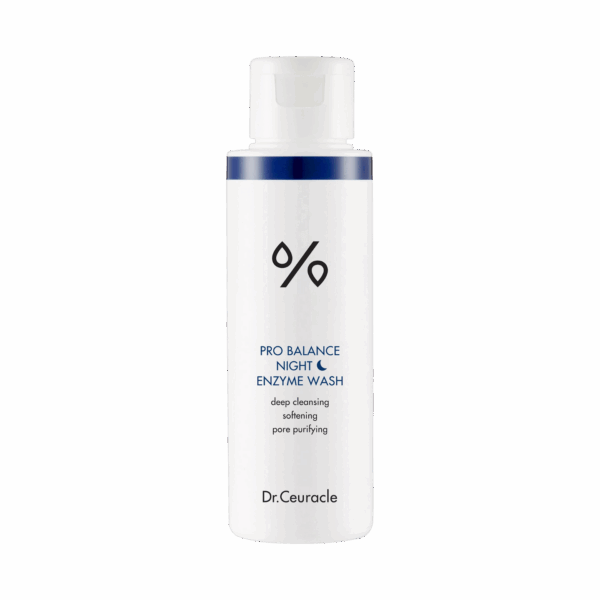 DR. CEURACLE -FACE WASH-50g-KR-W-PRO BALANCE NIGHT ENZYME WASH