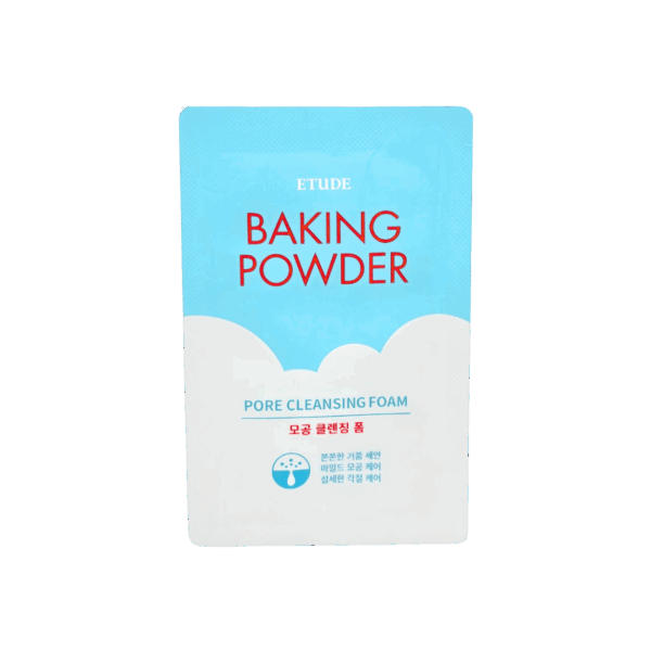 ETUDE-FACE WASH-4g-KR-W-BAKING POWDER PORE CLEANSING FOAM (SACHET)