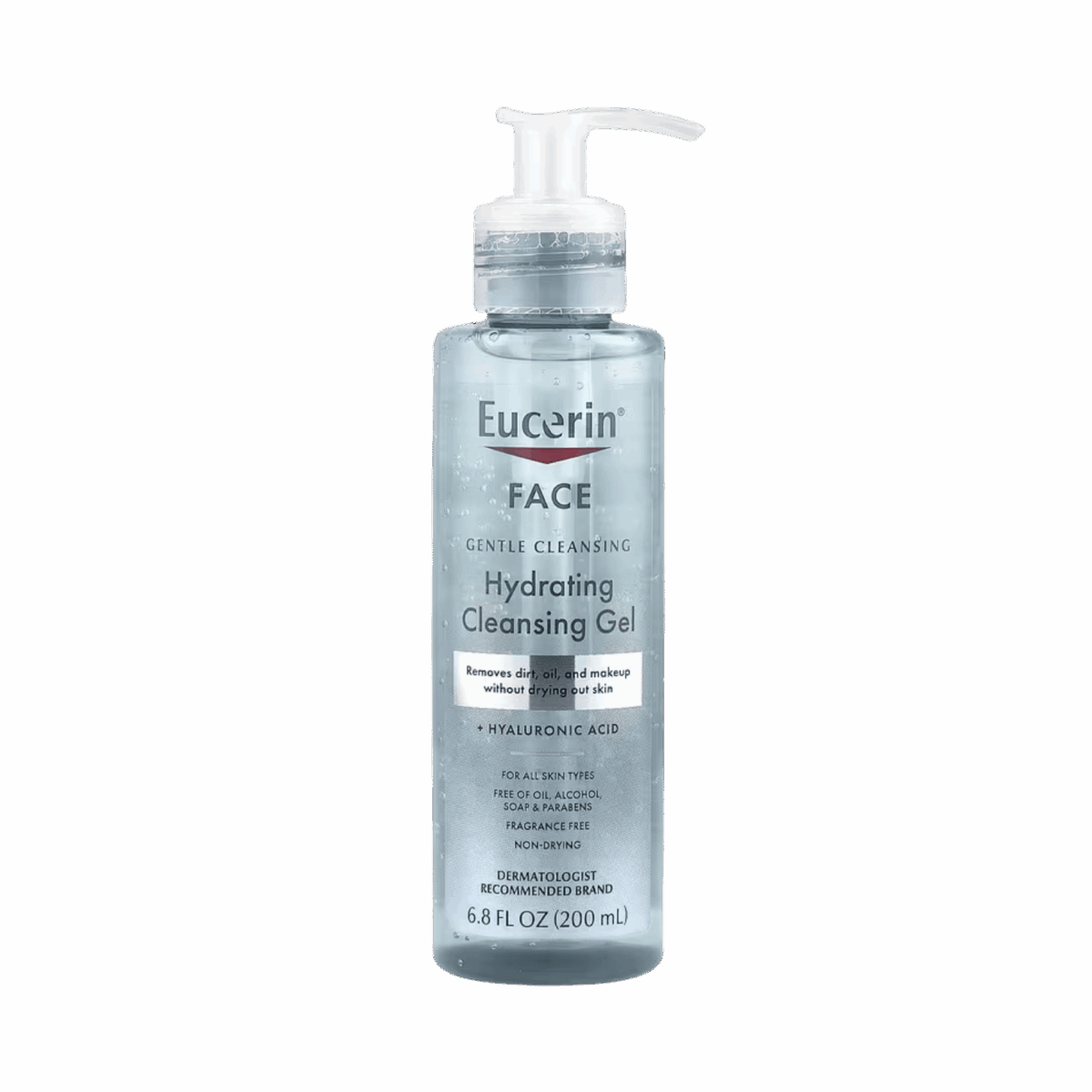 EUCERIN-FACE WASH-200ml-MX-W-HYDRATING CLEANSING GEL (PUMP) - Image 1