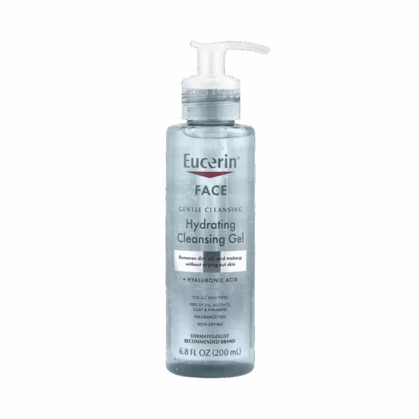 EUCERIN-FACE WASH-200ml-MX-W-HYDRATING CLEANSING GEL (PUMP)