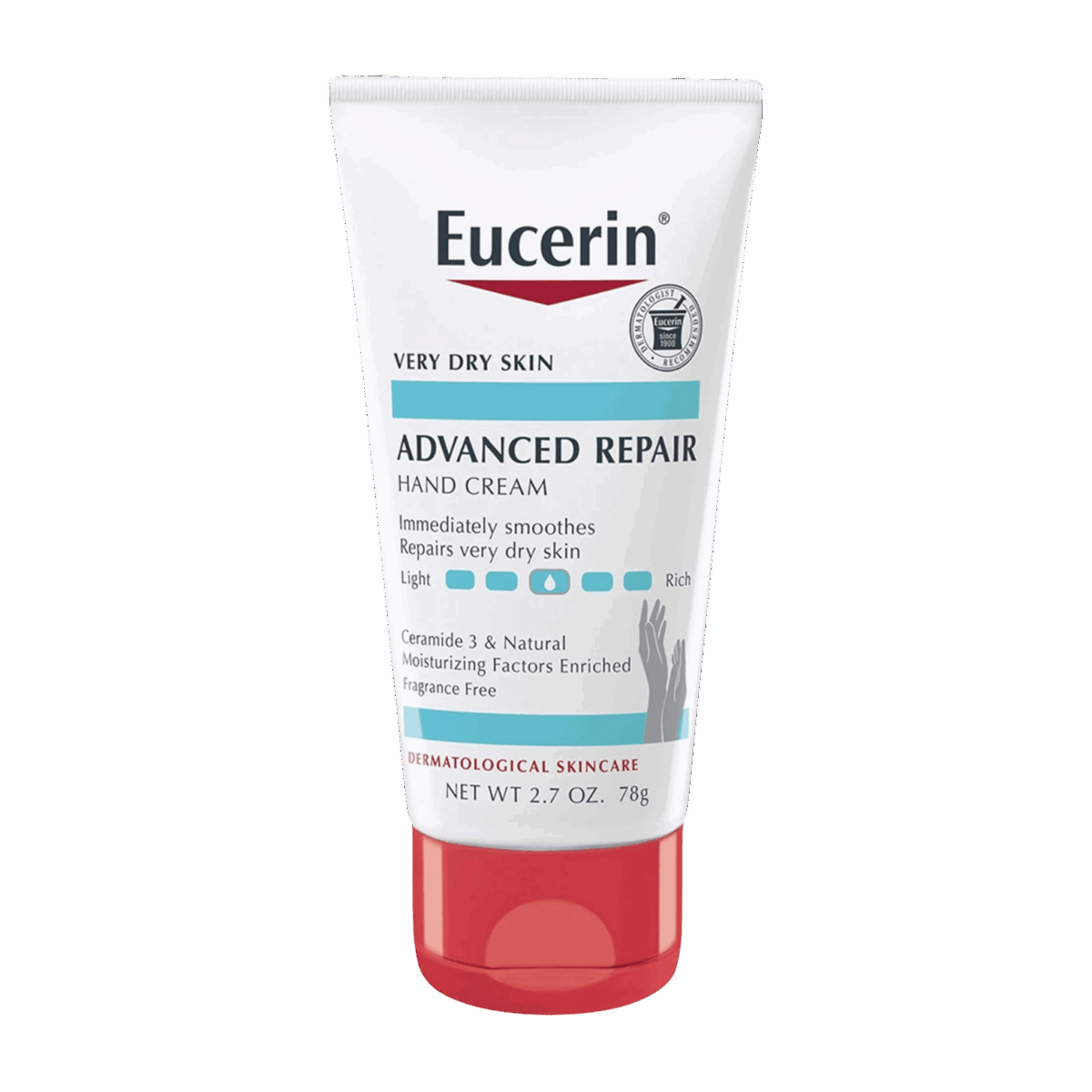 EUCERIN-HAND CREAM-78g-MX-W-ADVANCED REPAIR (TUBE) - Image 1