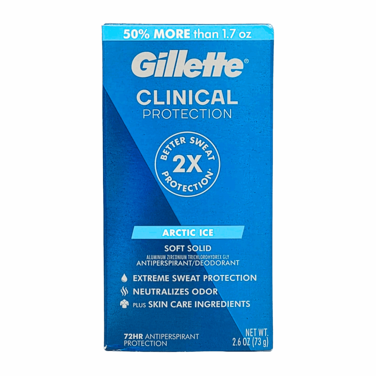 GILLETTE-DEO STICK-73g-US-M-CLINICAL PROTECTION ARCTIC ICE - Image 2