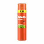 GILLETTE-SHAVING GEL-240ml-GB-M-FUSION 5X ACTION SENSITIVE XXL