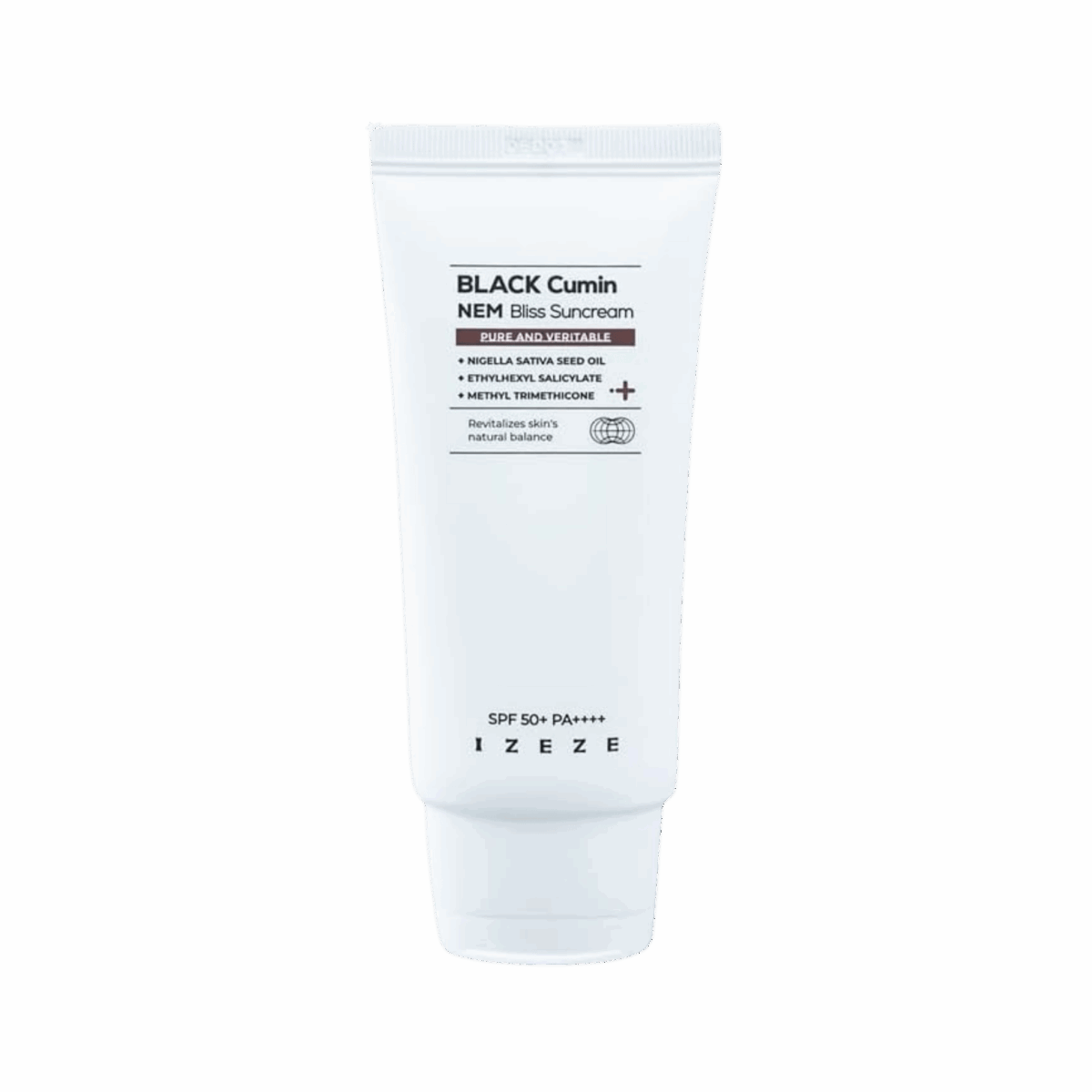 IZEZE-CREAM-50ml-KR-W-BLACK CUMIN NEM BLISS SUNCREAM SPF50+ - Image 1