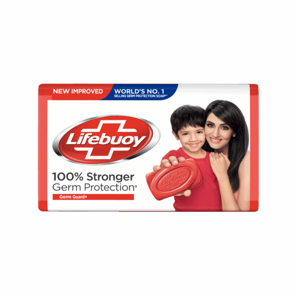 LIFEBUOY-SOAP-125g-IN-M/W-100% STRONGER GERM PROTECTION